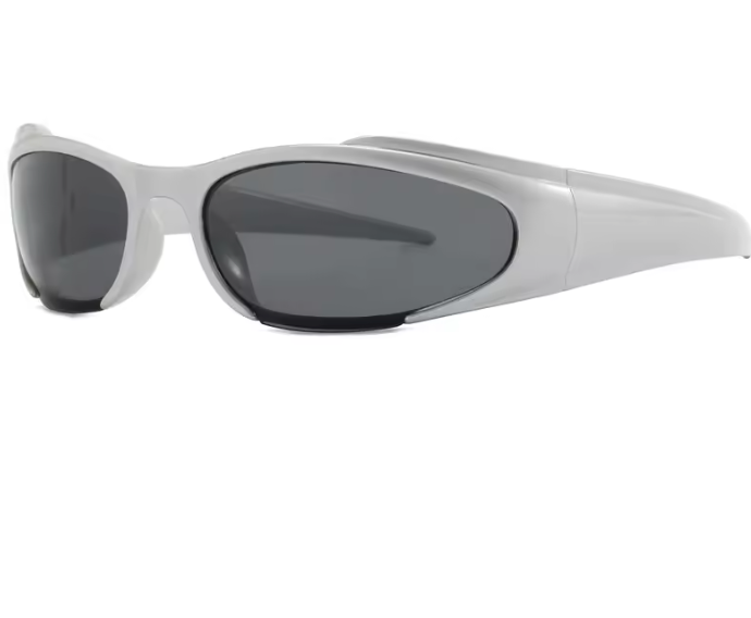 Miami Shield Sonnenbrille Unisex – Sport Spiegel Kunststoff