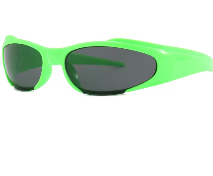 Miami Shield Sonnenbrille Unisex – Sport Spiegel Kunststoff