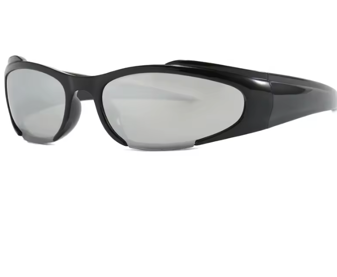 Miami Shield Sonnenbrille Unisex – Sport Spiegel Kunststoff
