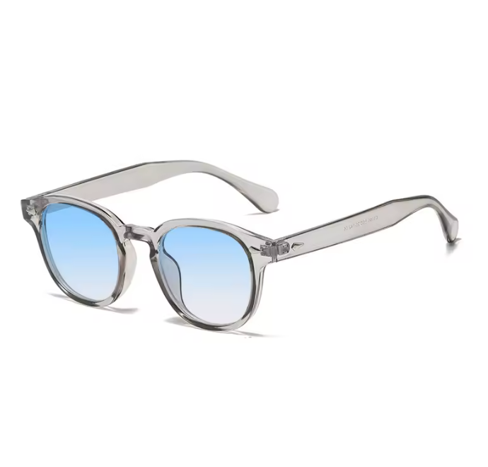 Berlin Round Sonnenbrille – Retro UV400 Acetat 50mm