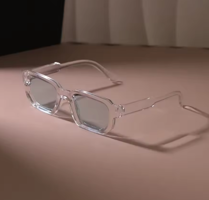 Chicago Rectangle Sonnenbrille Unisex – Spiegel UV400 32mm