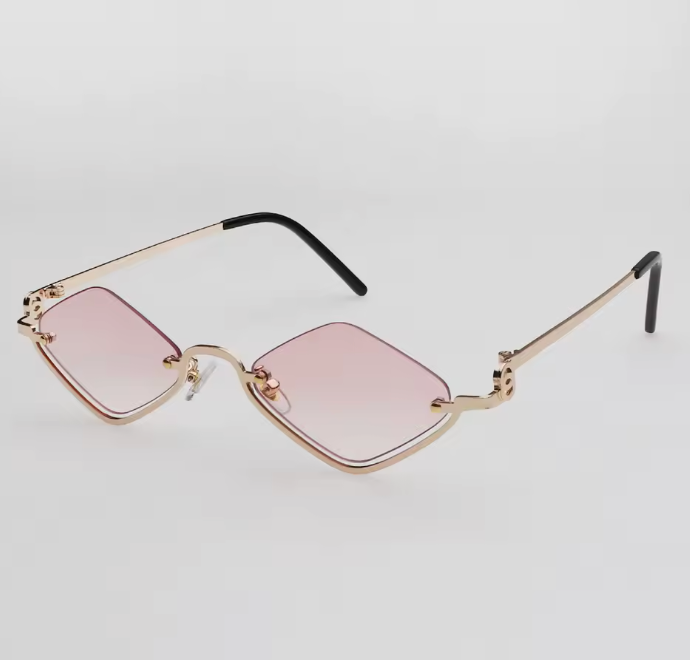 Florenz Polygon Cat-Eye Sonnenbrille Damen – UV400 56mm