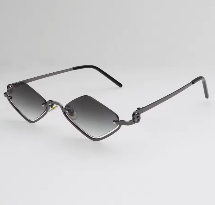 Florenz Polygon Cat-Eye Sonnenbrille Damen – UV400 56mm