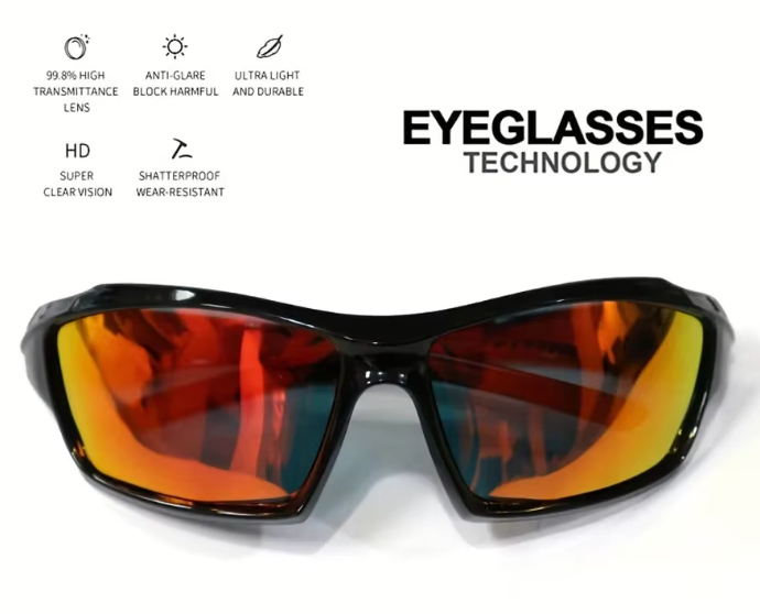 Monaco Sport Polarized Sonnenbrille Unisex – Rund UV400 Kategorie 3