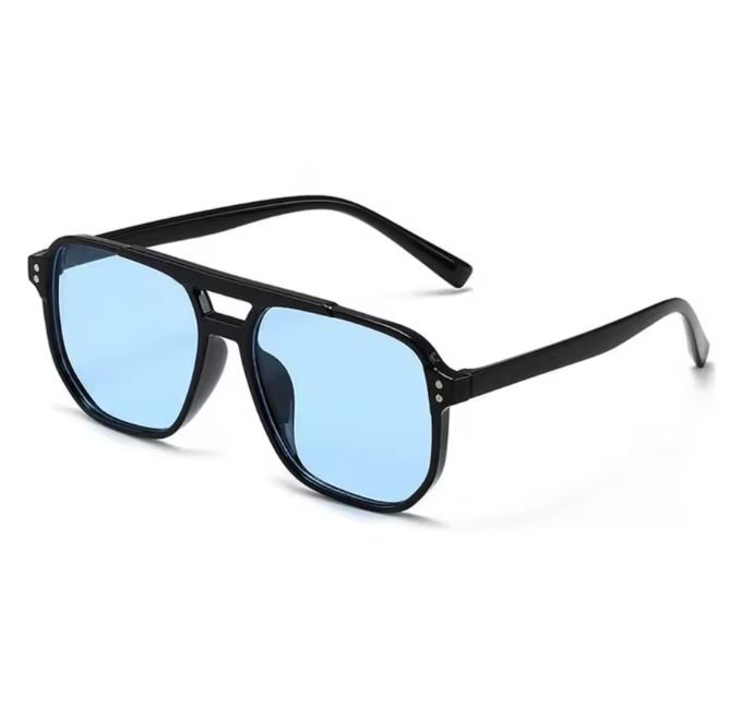 Luzern Punk Quadrat Sonnenbrille – UV400 Unisex Retro Strandbrille
