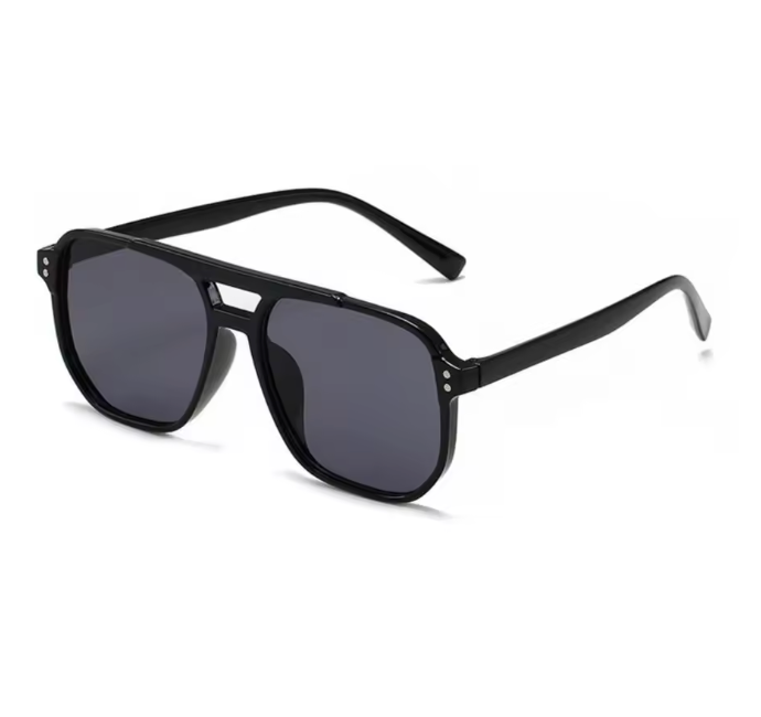 Luzern Punk Quadrat Sonnenbrille – UV400 Unisex Retro Strandbrille