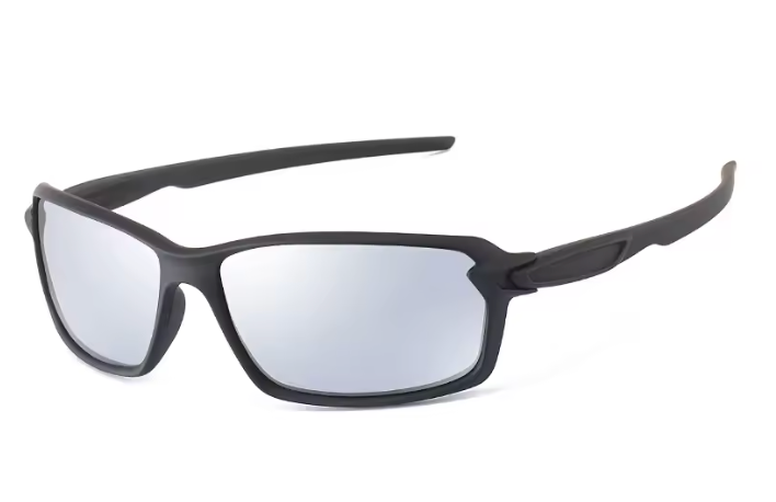 Polarisierte Sport Sonnenbrille Herren UV400 – Outdoor Radsport Angelbrille mit quadratischem Rahmen