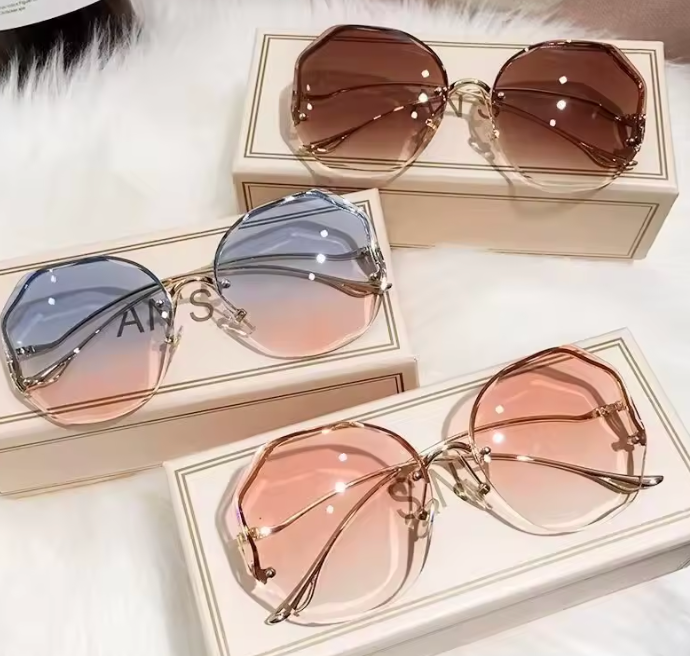 Los Angeles Oversized Square Sonnenbrille Damen – UV400 Photochrom 60mm