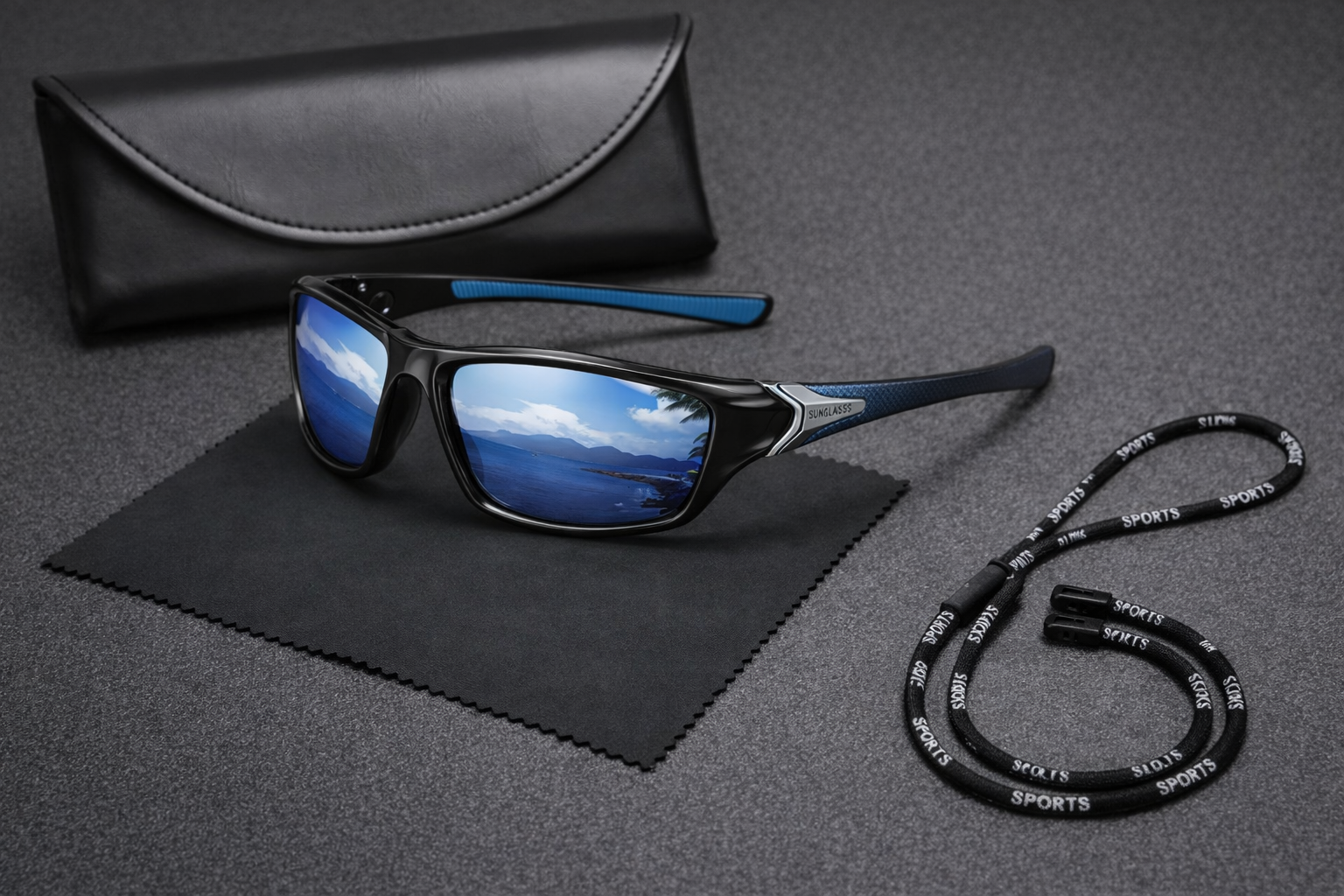 Vancouver Polarized Sport Sonnenbrille Unisex – UV400 63mm